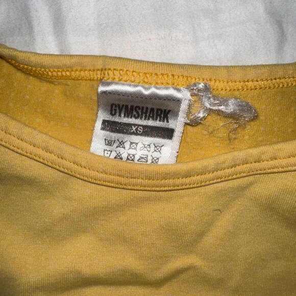 GYMSHARK Vital Seamless Mustard Set - Picture 5 of 5